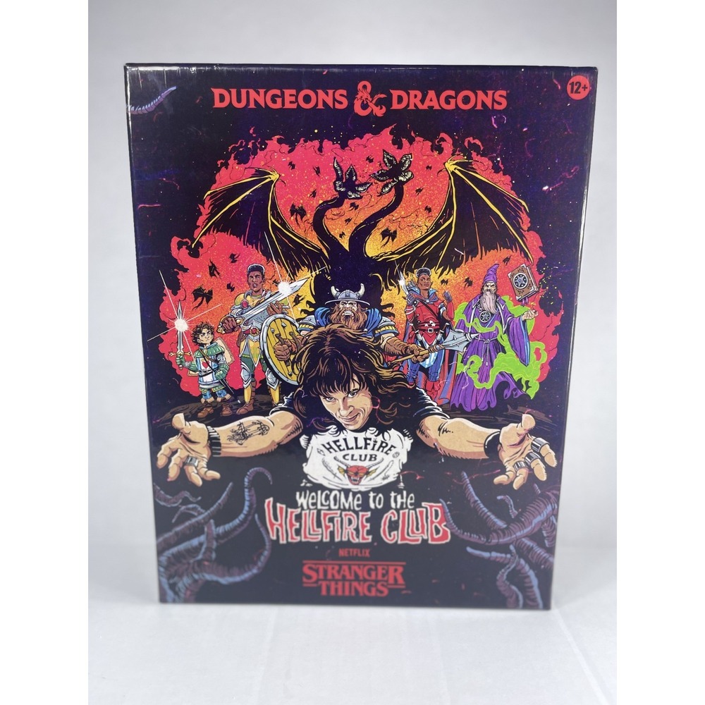 Stranger Things D&D Welcome to the Hellfire Club Boxed Starter Set Open Box New